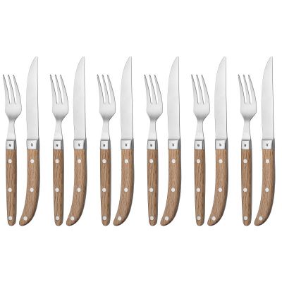 WMF - Ranch - Zestaw 12 cz. do steków: nóż i widelec