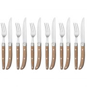 WMF - Ranch - Zestaw 12 cz. do steków: nóż i widelec