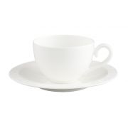 Villeroy&Boch - White Pearl - Filiżanka do kawy ze spodkiem