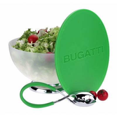 Bugatti - Primavera - Salaterka + zielona pokrywa/deska do krojenia