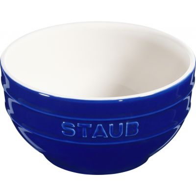 Staub - Miska okrągła niebieska 14cm