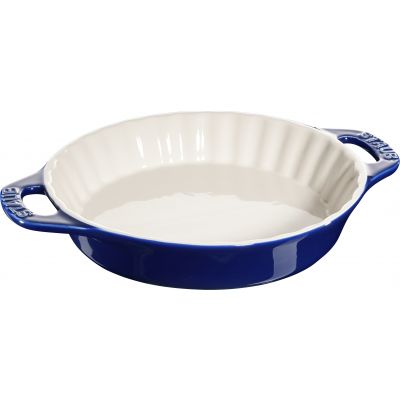 Staub - Okrągłe naczynie do zapiekania niebieskie 24cm