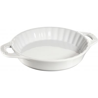 Staub - Okrągłe naczynie do zapiekania białe 24cm
