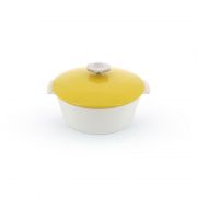 Revol - Ma Revolution - Garnek okrągły z żółtą pokrywą 3400ml (indukcja)
