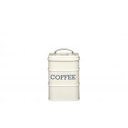 Kitchen Craft - Pojemnik na kawę kremowy 11x11x17 cm