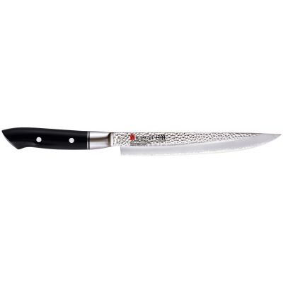Kasumi - Nóż wąski kuty VG10 HM dł. 20 cm młotkowany