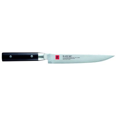 Kasumi - Nóż kuchenny wąski dł. 20 cm ze stali damasceńskiej