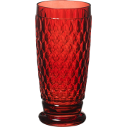 Villeroy&Boch - Boston Coloured - Zestaw szklanek do piwa czerwony 4el.