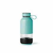 Lekue - TO GO - Butelka szklana bez filtra turkusowa