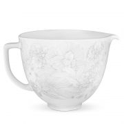 KitchenAid - Dzieża ceramiczna 4,8l Whispering-floral (motyw kwiatowy)