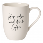 Villeroy&Boch - Statement Mugs - Kubek Keep Calm and drink coffee 0,29L
