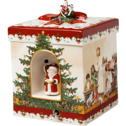 Villeroy&Boch - Christmas Toys - Lampion Mikołaj i dzieci 17 cm