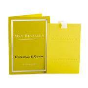 Max Benjamin - Karta zapachowa - Lemongrass & Ginger