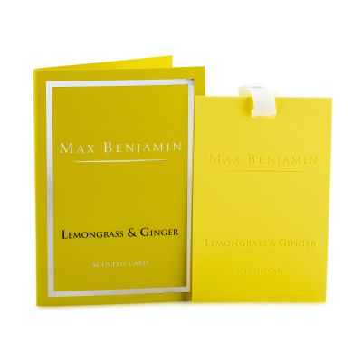 Max Benjamin - Karta zapachowa - Lemongrass & Ginger