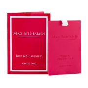 Max Benjamin - Karta zapachowa - Rose & Champagne