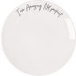 Villeroy&Boch - Statement Lines Salad plate - Talerz I'm Amazing Not Perfect 22 cm