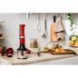 KitchenAid - Blender ręczny, przewodowy, z akcesoriami, czerwony