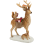 Villeroy&Boch - Winter Collage Accessoires - Figurka Jeleń z leśnymi zwierzątkami 9 cm