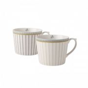 Laura Ashley - Tea Collectables - Zestaw kubków Tea Stripe 0,28l