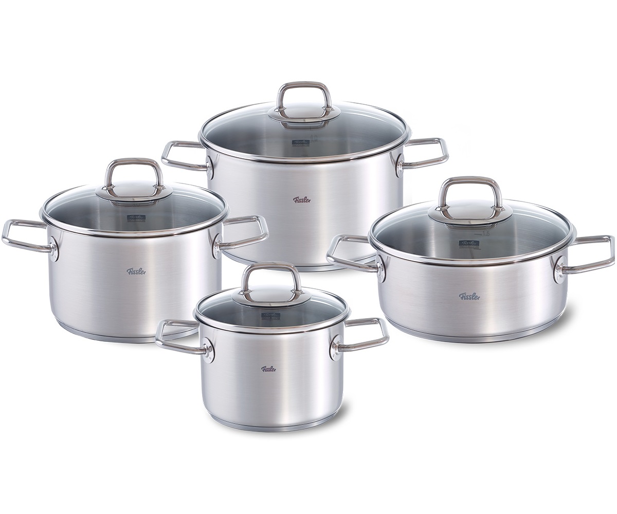 Fissler - Viseo - Zestaw garnków 4-częściowy