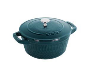 Staub - Cocotte Special - Brytfanna Żeliwna 20 cm morski okrągła