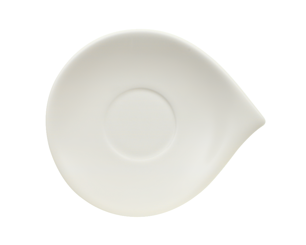 Stylowy spodek do filiżanki śniadaniowej 21x18 cm – Villeroy&Boch – Flow – dodatkowe ujęcie produktu