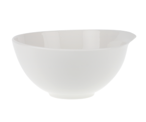 Subtelna miska na sałatę 22 cm – Villeroy&Boch – Flow – zbliżenie detalu