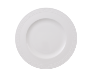 Elegancki talerz obiadowy 27 cm – Villeroy&Boch – White Pearl – główne ujęcie produktu