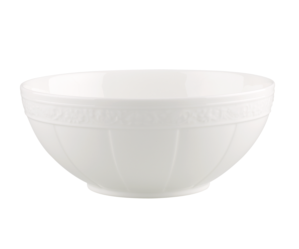 Elegancka miska sałatkowa 21 cm – Villeroy&Boch – White Pearl – główne ujęcie produktu