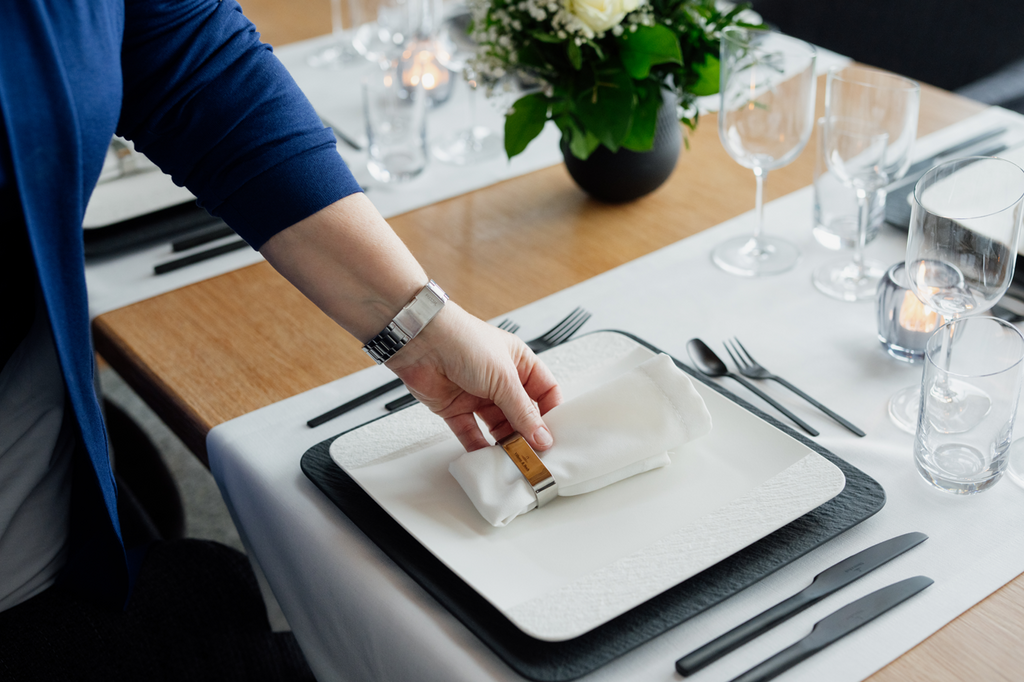 Stylowy obrączki na serwetki 2 el. – Villeroy&Boch – Daily Line – dodatkowe ujęcie produktu