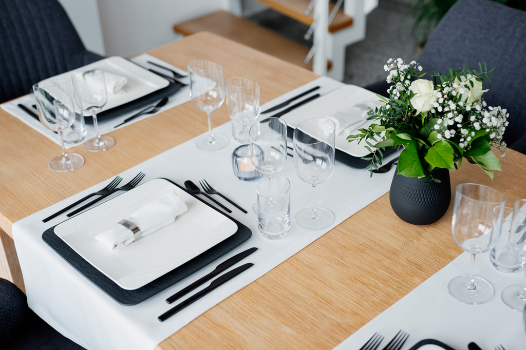 Nowoczesny obrączki na serwetki 2 el. – Villeroy&Boch – Daily Line – zbliżenie detalu