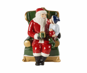 Stylowy figurka Mikołaj w fotelu – Villeroy&Boch – Christmas Toys – dodatkowe ujęcie produktu