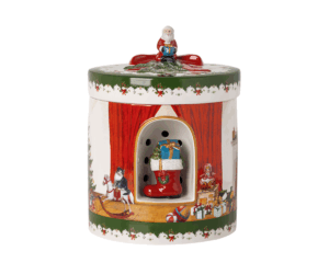 Klasyczny lampion Mikołaj przynosi prezenty – Villeroy&Boch – Christmas Toys – prezentacja wykończenia