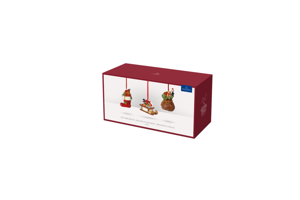 Villeroy&Boch - Nostalgic Ornaments - Zawieszki prezenty 3el. - obrazek 4