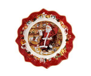 Elegancka miska Św. Mikołaj czyta listy 25 cm – Villeroy&Boch – Toy's Fantasy – główne ujęcie produktu