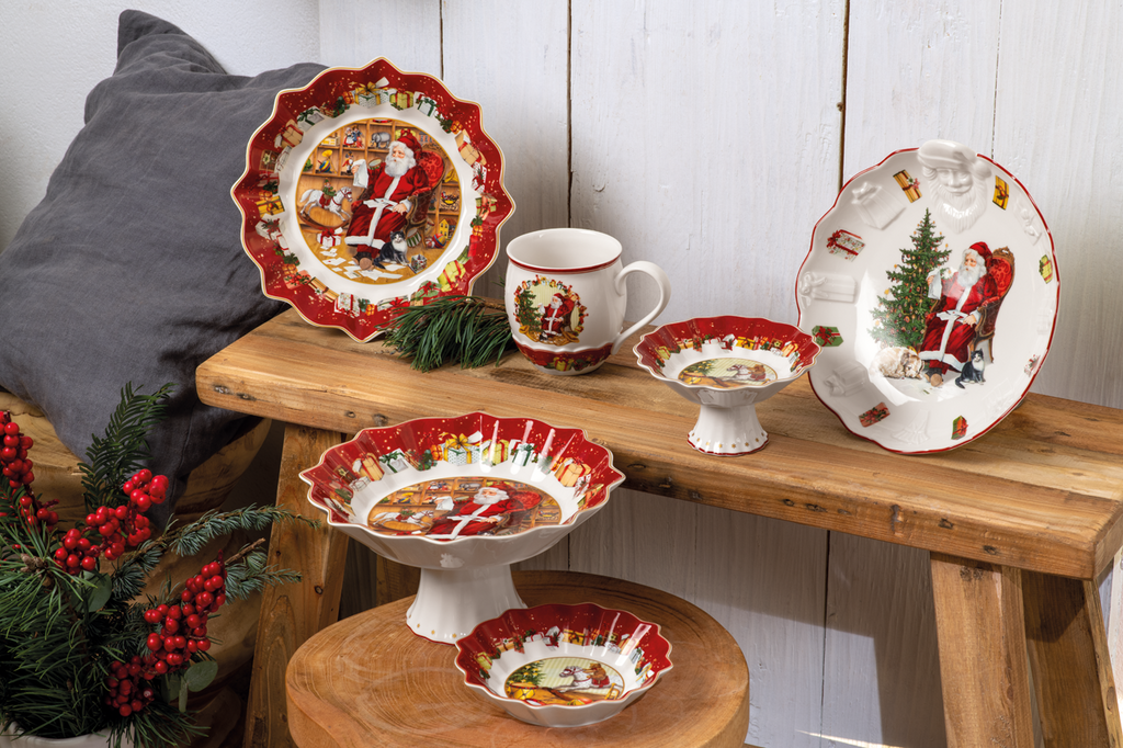Stylowa miska Św. Mikołaj czyta listy 25 cm – Villeroy&Boch – Toy's Fantasy – dodatkowe ujęcie produktu