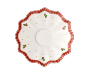 Elegancki spodek do filiżanki do kawy/herbaty biały 17 cm – Villeroy&Boch – Toy's Delight – główne ujęcie produktu