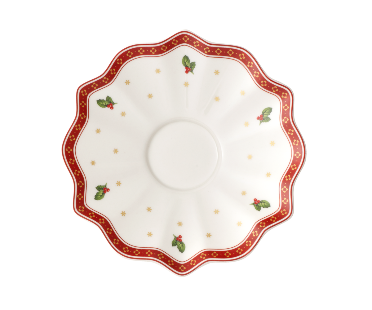 Elegancki spodek do filiżanki do kawy/herbaty biały 17 cm – Villeroy&Boch – Toy's Delight – główne ujęcie produktu