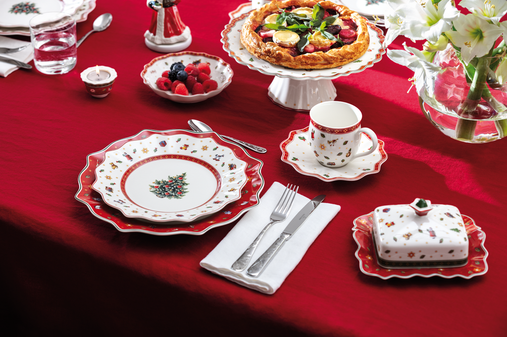 Stylowy spodek do filiżanki do kawy/herbaty biały 17 cm – Villeroy&Boch – Toy's Delight – dodatkowe ujęcie produktu