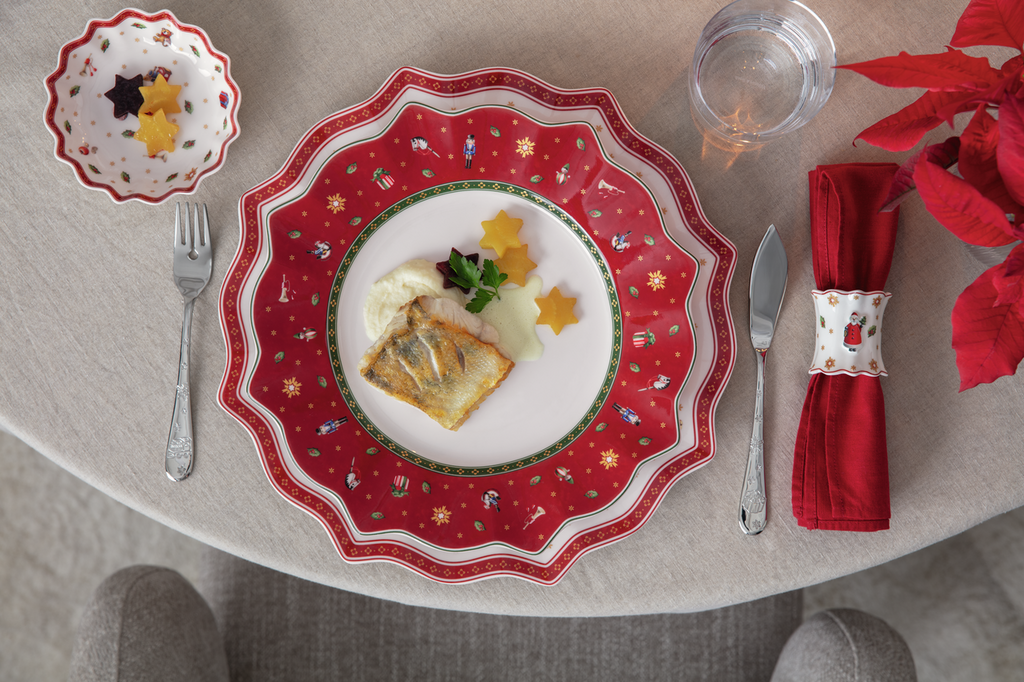 Villeroy&Boch - Toy's Delight - Talerz obiadowy czerwony 29cm - obrazek 2