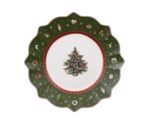 Elegancki talerz sałatkowy zielony 24 cm – Villeroy&Boch – Toy's Delight – główne ujęcie produktu