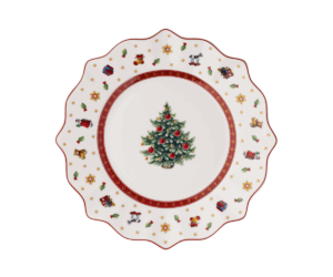 Klasyczny talerz sałatkowy biały 24 cm – Villeroy&Boch – Toy's Delight – zbliżenie detalu