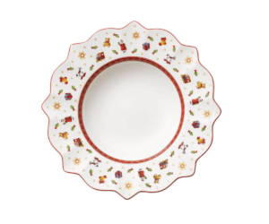 Klasyczny talerz głęboki biały 26 cm – Villeroy&Boch – Toy's Delight – zbliżenie detalu