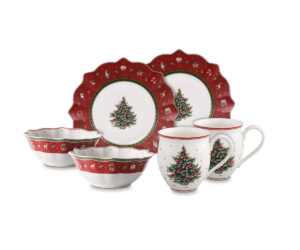 Stylowy zestaw śniadaniowy czerwony 6 el. – Villeroy&Boch – Toy's Delight – dodatkowe ujęcie produktu
