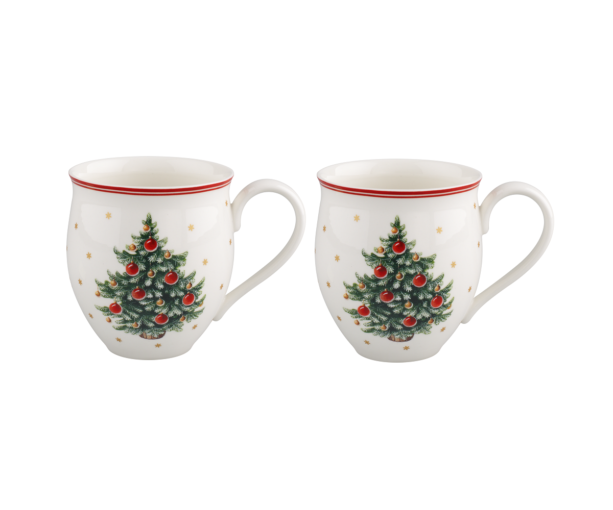 Villeroy&Boch - Toy's Delight - Zestaw kubków choinka 2 el.