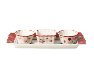 Nowoczesny zestaw do dipów 4 el. – Villeroy&Boch – Toy's Delight – zbliżenie detalu