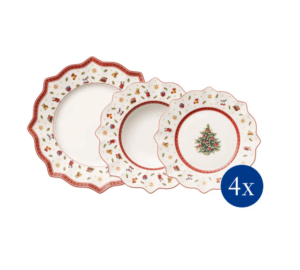 Stylowy zestaw talerzy 12 el. biały – Villeroy&Boch – Toy's Delight – dodatkowe ujęcie produktu