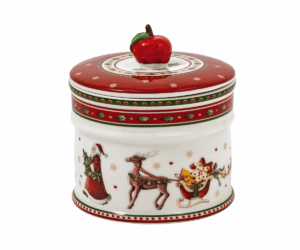 Elegancki pudełko na ciastka małe 12x11 cm – Villeroy&Boch – Winter Bakery Delight – główne ujęcie produktu