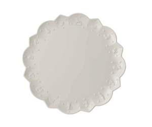 Klasyczny talerz bufetowy 34 cm – Villeroy&Boch – Toy's Delight Royal Classic – zbliżenie detalu