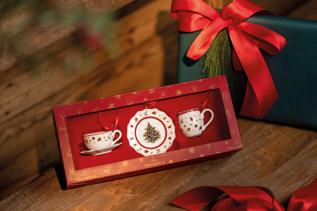 Villeroy&Boch - Toy's Delight Decoration - Zawieszki zastawa biała 3el.